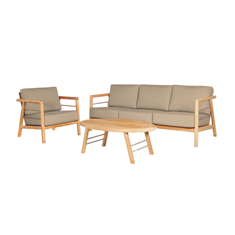 Aalto Teak Outdoor Coffee Table