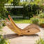 Chaise berçante en bois, chaise berçante d'extérieur