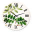 Horloge murale rétro Vintage Botanicals-60280295