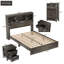 4-Piece Bedroom Set, Nightstand Included-703594458