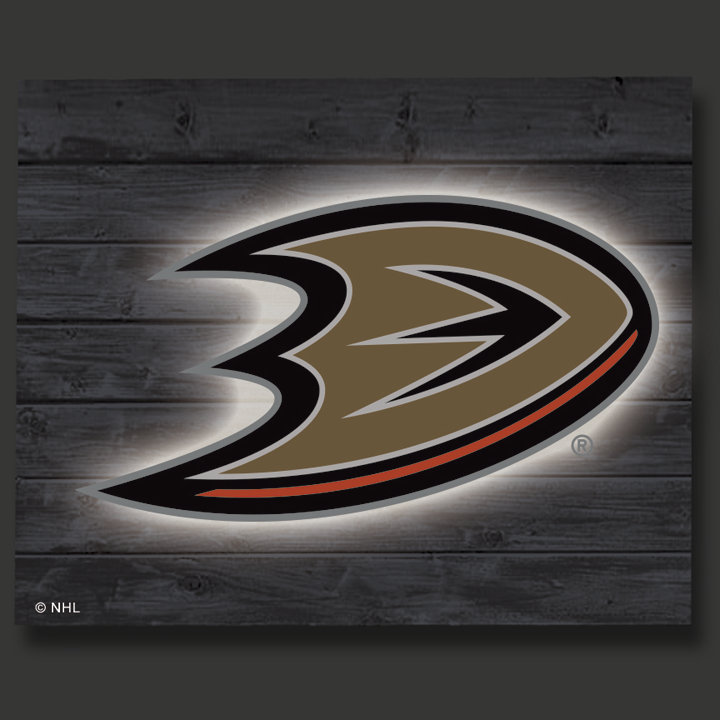 Décoration murale éclairée NHL, Anaheim Ducks