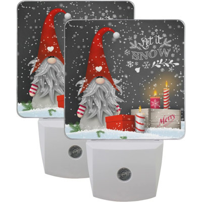 Christmas Gnome 2-Light Night Light