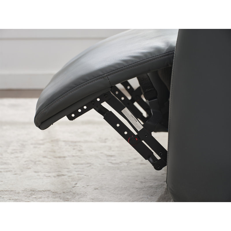 Fauteuil inclinable et pivotant pivotant, Gris foncé