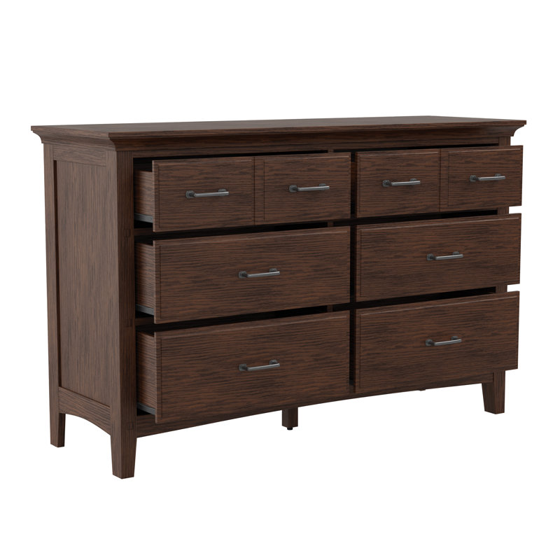 Commode double 6 tiroirs 56 po Moradian
