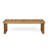 Wood 2 , Natural - Weather- Structure And Design Bench Of 2 Natural, Weather , Slat Panel