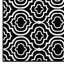 Tapis transitionnel à motif de treillis marocain par Modway-97550197