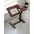 Folding bedside table, mobile rolling laptop stand, tiltable bedside table with wheels, height adjustable tray table-114762527
