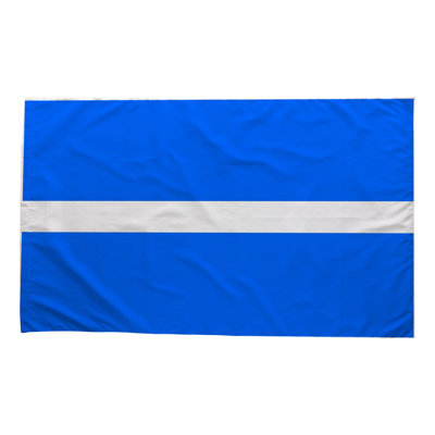 Drapeau blanc mince - drapeau extérieur