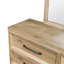 Ensemble de chambre à coucher en bois massif 6 pièces avec lumières et Kate Kate-131635372-131635373