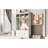 Rafkind Hall Tree with Bench  with 3 Hooks , Coat Hanger, Entryway Bench, Storage Bench, 3-in-1 Design-1948960465