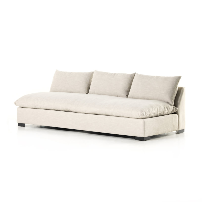 Grant Sofa, Ashby Oatmeal Performance Weave