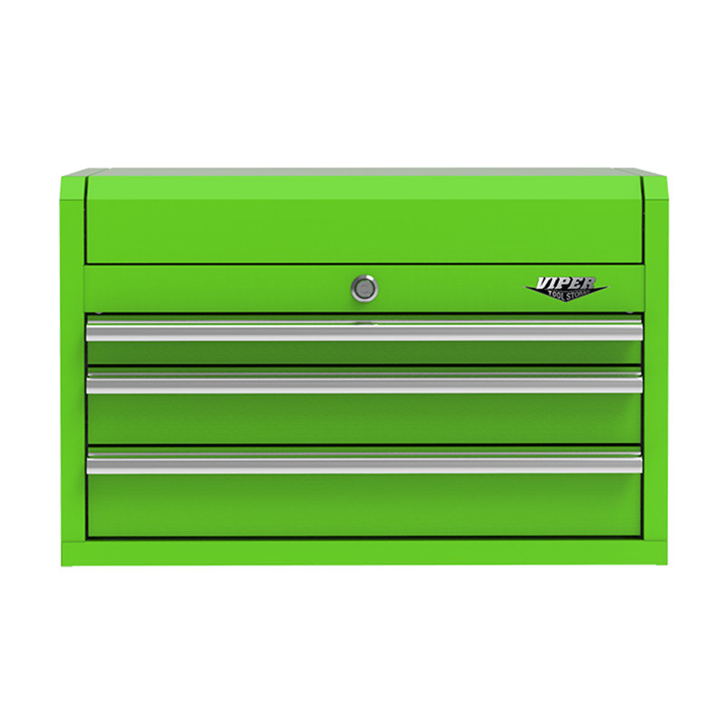 26" 3 Drawer Top Chest, Lime Green