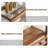 Brown Solid wood Display Cases