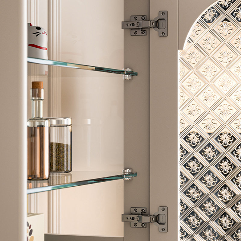 Armoire de rangement pour le salon, Blanc