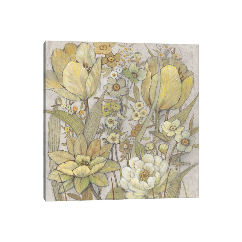 Mix Floral I by Tim O'Toole - Wrapped Canvas Gallery-Wrapped Canvas Giclée, 30.48 cm H x 30.48 cm W