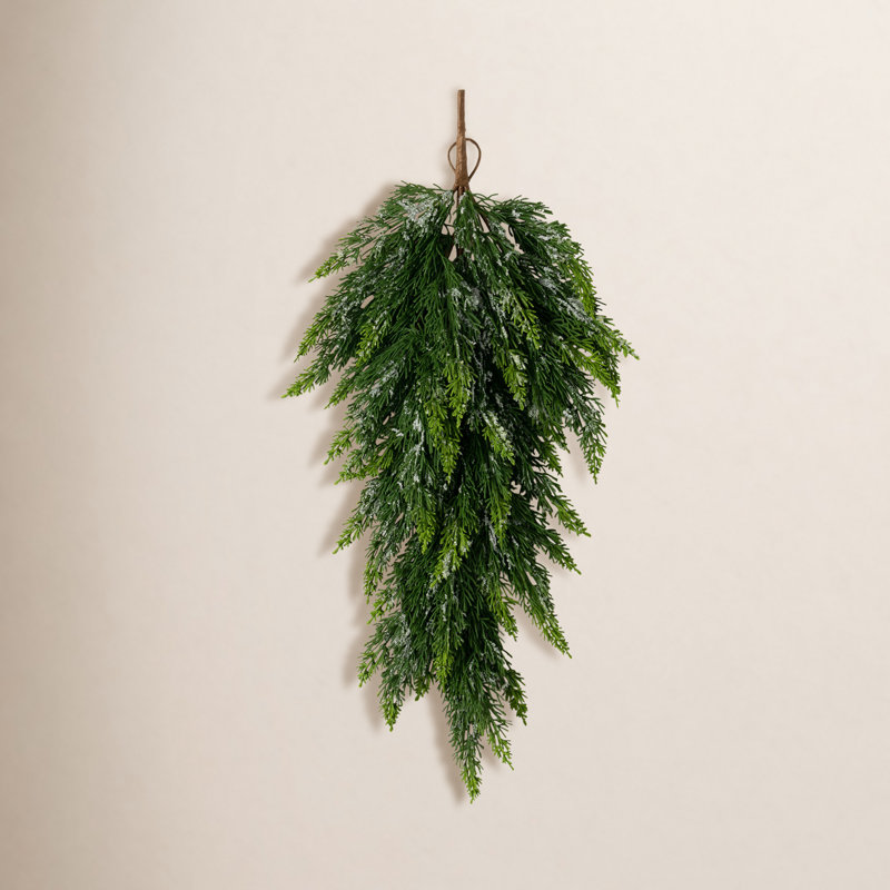 Faux Cedar Swag