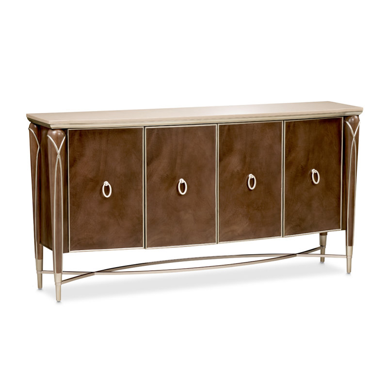 Villa Cherie Sideboard, Hazelnut/Beige