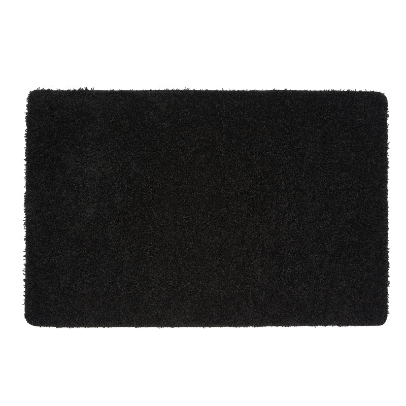 Buddy Black Rug, Rectangle 60 x 100cm