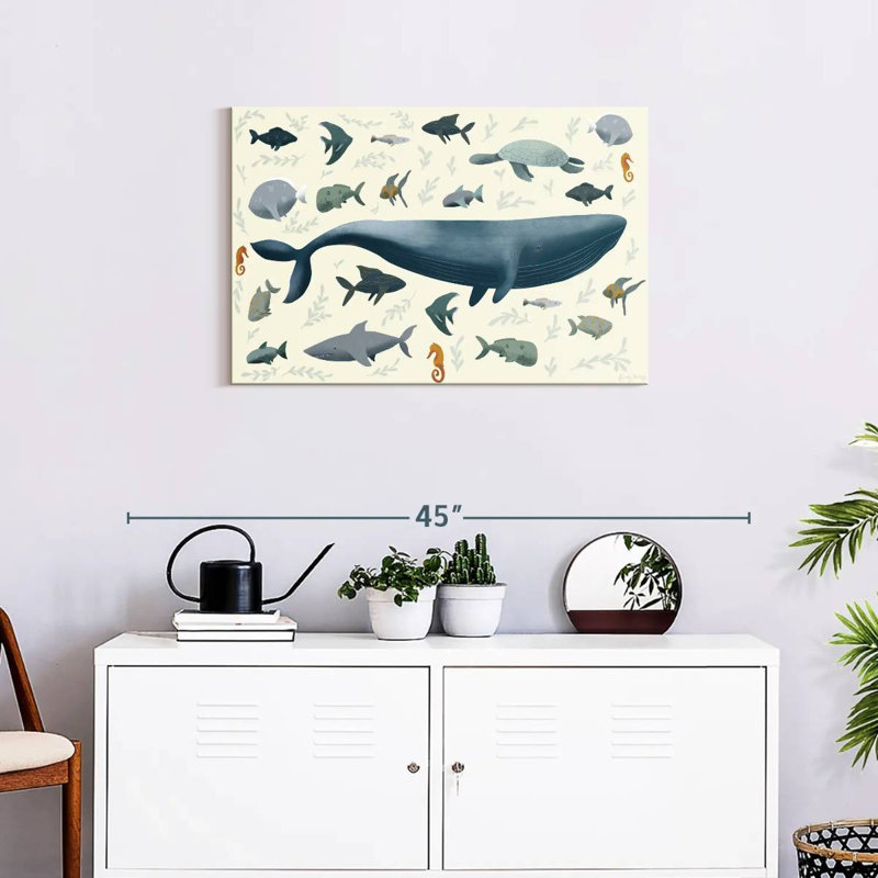 Sea Animals, 20" H x 30" W