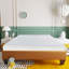 6 po Matelas ferme en mousse viscoélastique imprégnée de gel pour lit dans une boîte