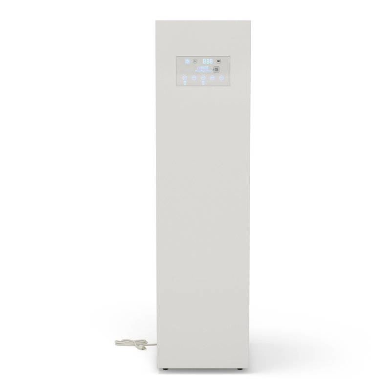 Equator Steam Dryer Closet Remove Wrinkles Sanitize Deodorize Refresh Slim110v, White
