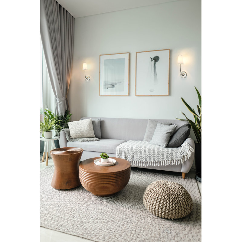 Pennelope Armed Sconce, Brushed Nickel