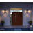 Linch Outdoor Wall Sconce in Black-1283291412
