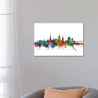 Annapolis, Maryland Skyline by Michael Tompsett - Wrapped Canvas Gallery-Wrapped Canvas Giclée