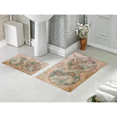 Ensemble de tapis de bain 2 pièces Dimitroula