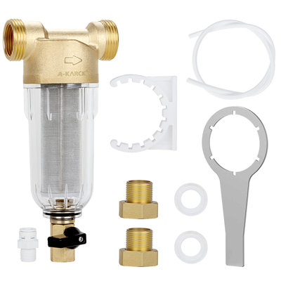 Whole House Spin Down Sediment Water Filtration System