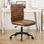 Chaise de bureau pivotante en similicuir-1052613559-1036810702