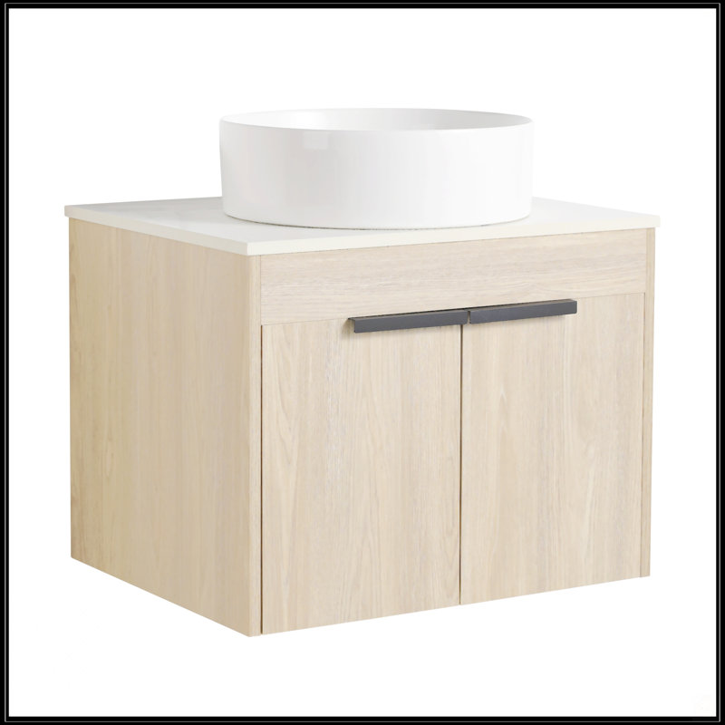 Ensemble de meuble-lavabo moderne 24 "avec lavabo en céramique 24", 24"