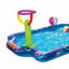Piscine gonflable Banzai Big Splash avec ballons de plage et anneaux de jeu