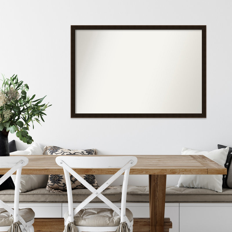 Miroir d'appoint en bois non biseauté Drakaar, 26 po x 38 po