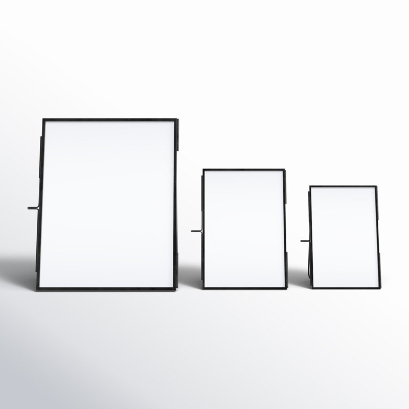 Bradwell Metal Picture Frame - Set of 3, Black
