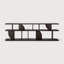 Geometric 82.5'' W Solid Wood Console Table-1376502386