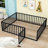  Denayah Metal Platform Bed with Fence and Door-233354924-233354899