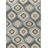 Martello Geometric Modern Contemporary Seafoam/Brown Indoor Area Rug for Living Room, Bedroom, Dining Room-20075543