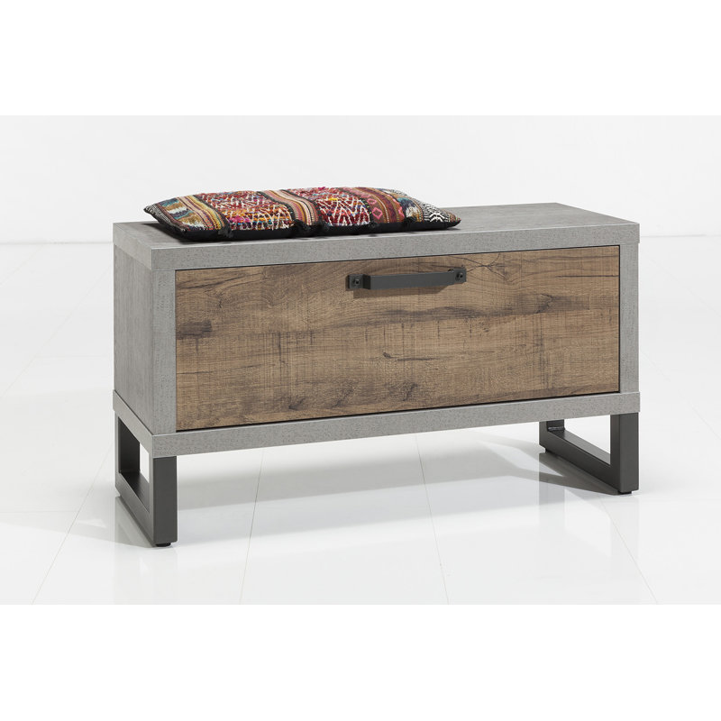Lafabrica Upholstered Bench with Cabinet