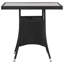 Garden Table 80X80x74 Cm Poly Rattan-568947076-568947083