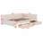 Upholstered Platform Bed With USB And 2 Drawers