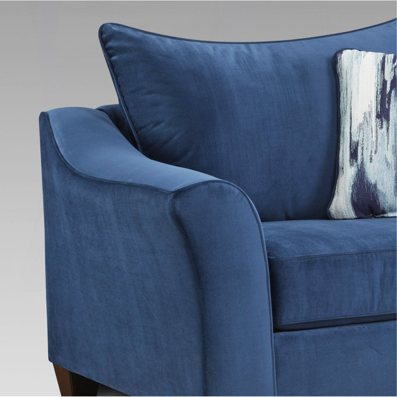Causeuse en tissu, Marine