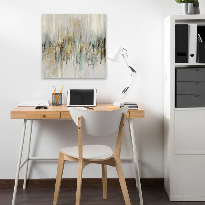 (Rf166-A) Art moderne moderne, H 18 po x l 18 po