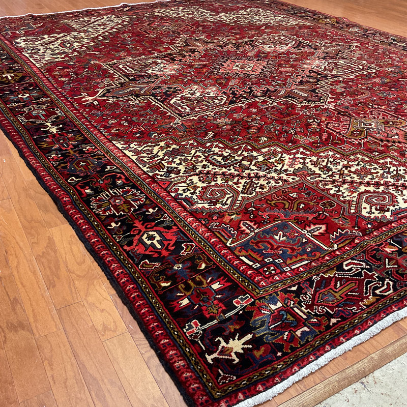HERAT ORIENTAL Handmade Heriz Wool Rug