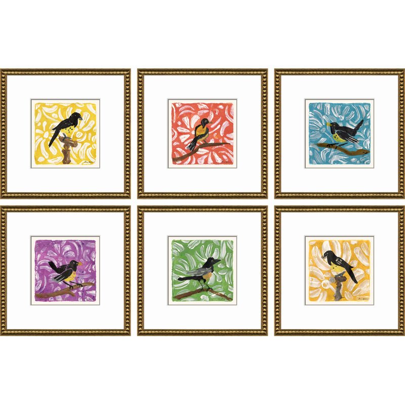 Birdie Set Print by Dana Gibson
