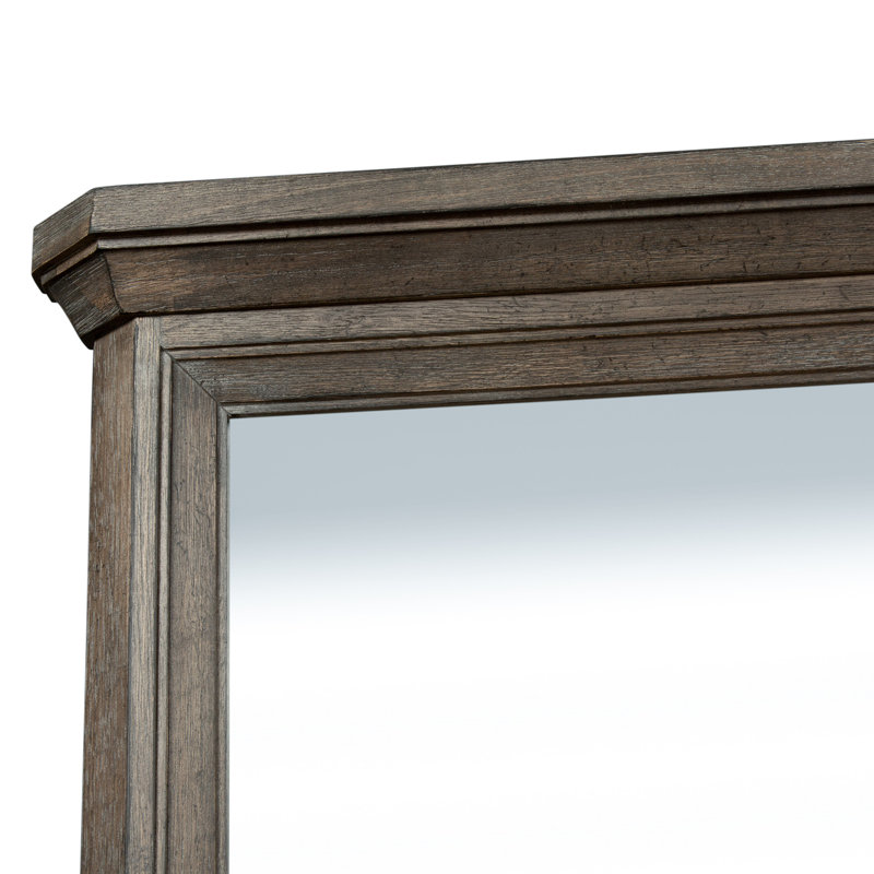 Varion Solid Wood Square Dresser Mirror