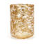 Lydia Gold Waste Basket