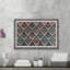Diamond Patterns - Single Picture Frame Print-535494398