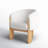 Eileen Boucle Tripod Dining Armchair-1146282448