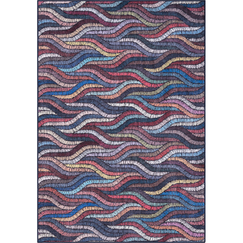 Christoula Abstract Indoor Rug, Rectangle 5'3" x 7'6"